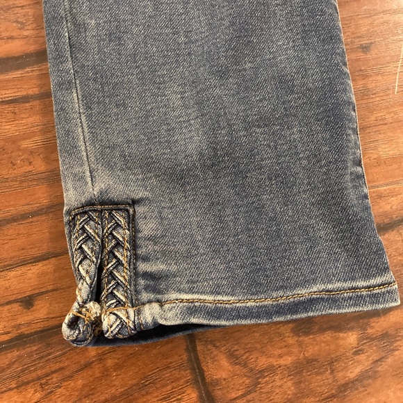 tribal pull on jeans